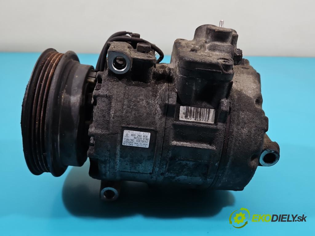 Vw Passat B5 1995-2005 1.9 tdi 131 hp manual 96 kW 1896 cm3 5- Kompresor: klíma 8D0260808 (Kompresory)