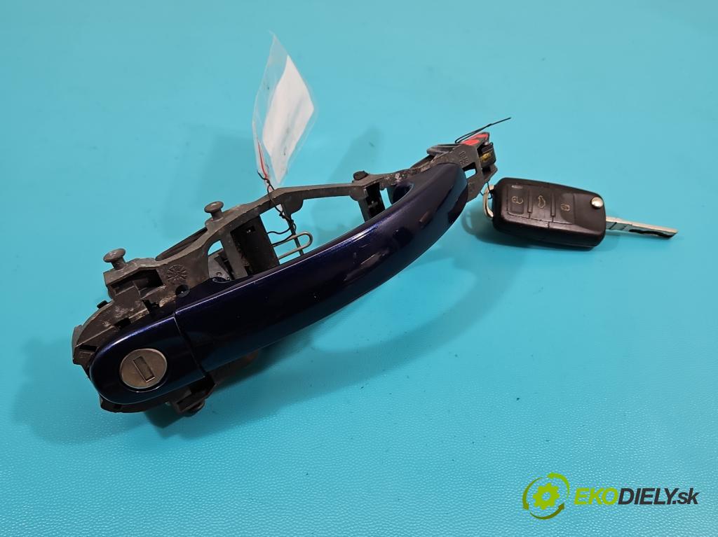 Vw Golf plus 1.4 TSI 140 HP automatic 103 kW 1390 cm3 5- rukoväť predné ľavé mimo: 1K5837205 (Kľučka dverí vonkajšia predná ľavá)