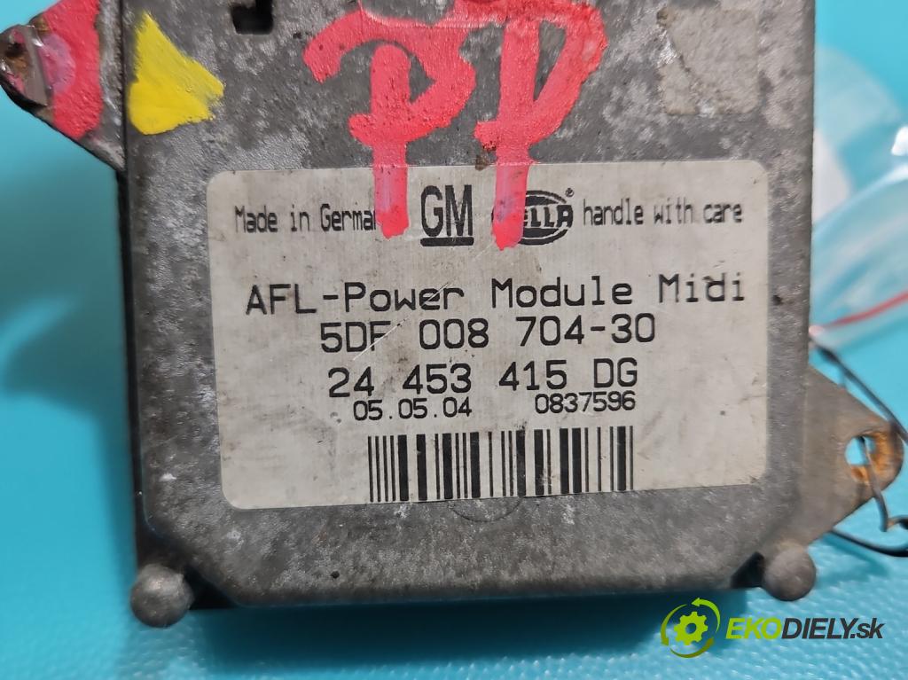 Opel Signum 1.9 cdti 150 HP manual 110 kW 1910 cm3 5- střídač: xenon 5DF008704-30 (Riadiaca jednotka xenónu)