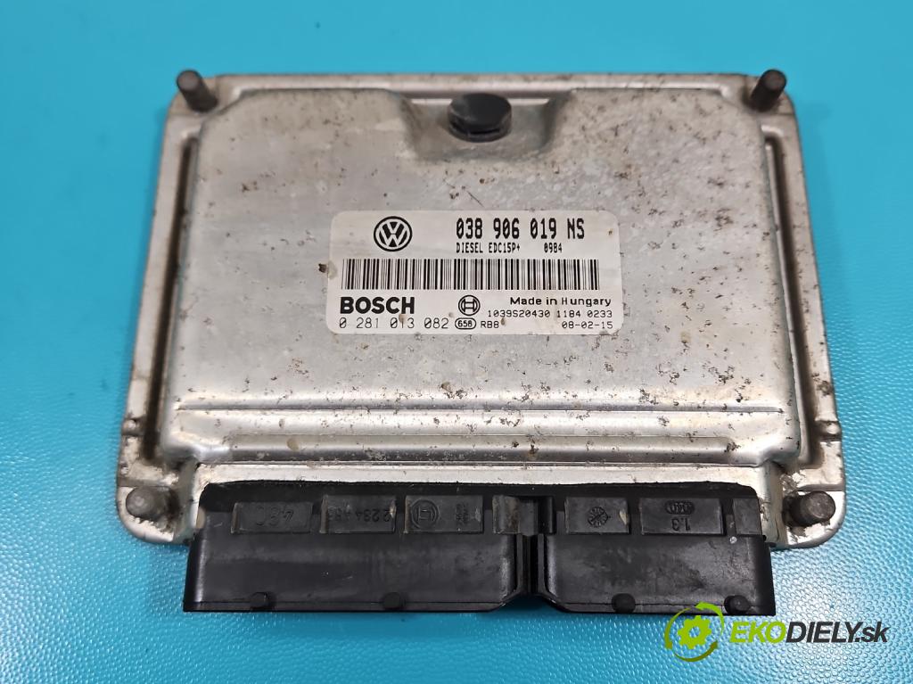 Skoda Fabia II 2007-2014 1.9 tdi 105 HP manual 77 kW 1896 cm3 5- riadiaca jednotka motora 038906019NS
