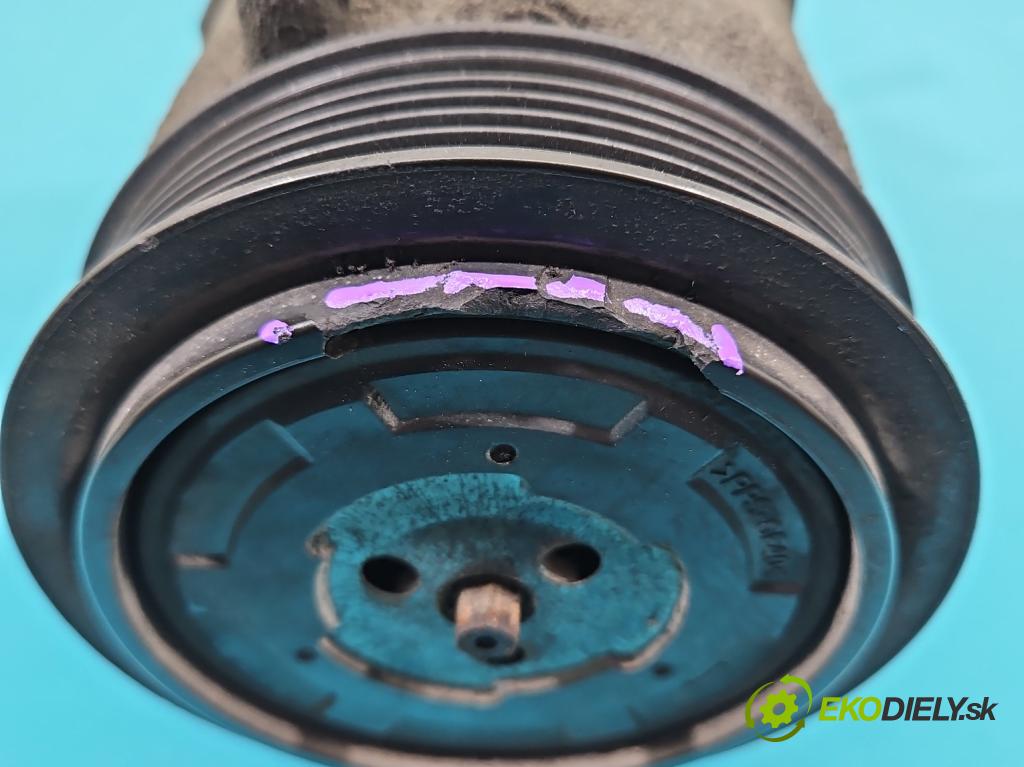 Skoda Fabia II 2007-2014 1.9 tdi 105 HP manual 77 kW 1896 cm3 5- Kompresor: klimatizácie 6Q0820808D (Kompresor klimatizácie)