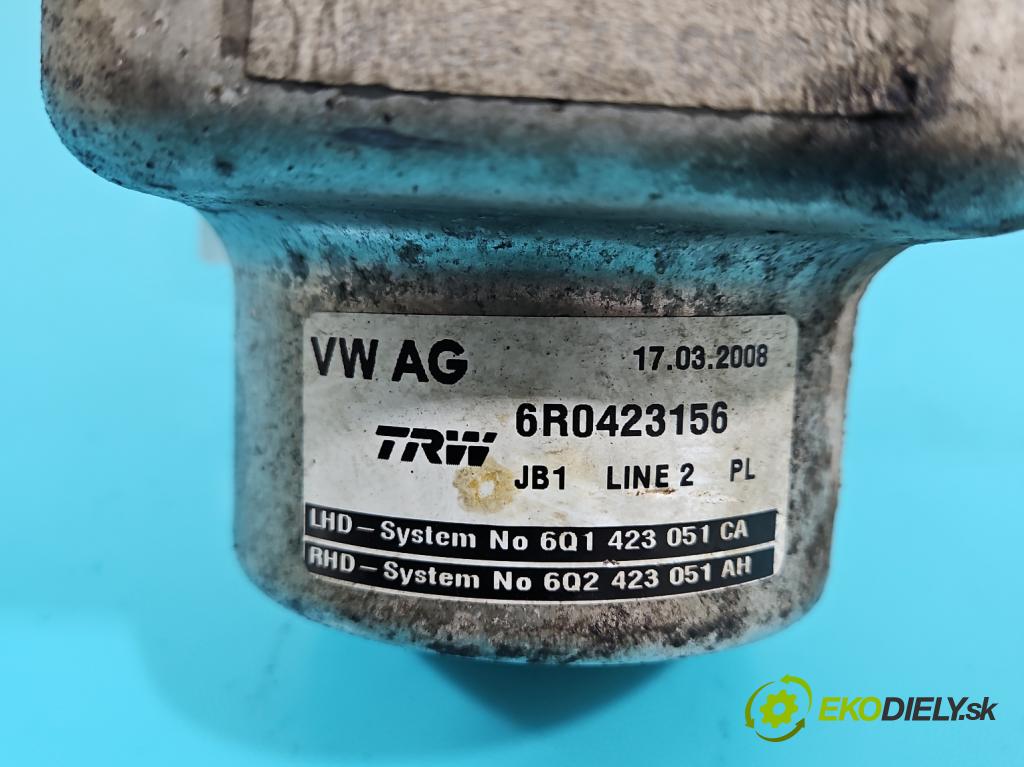 Skoda Fabia II 2007-2014 1.9 tdi 105 HP manual 77 kW 1896 cm3 5- čerpadlo posilovač 6Q1423051CA (Servočerpadlo, pumpa riadenia)