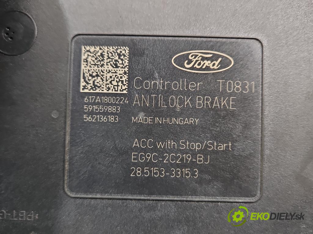 Ford Mondeo Mk5 2014-2022 2.0 tdci 179KM automatic 132 kW 1997 cm3 5- čerpadlo abs EG9C-2C405-EK (Pumpa ABS)