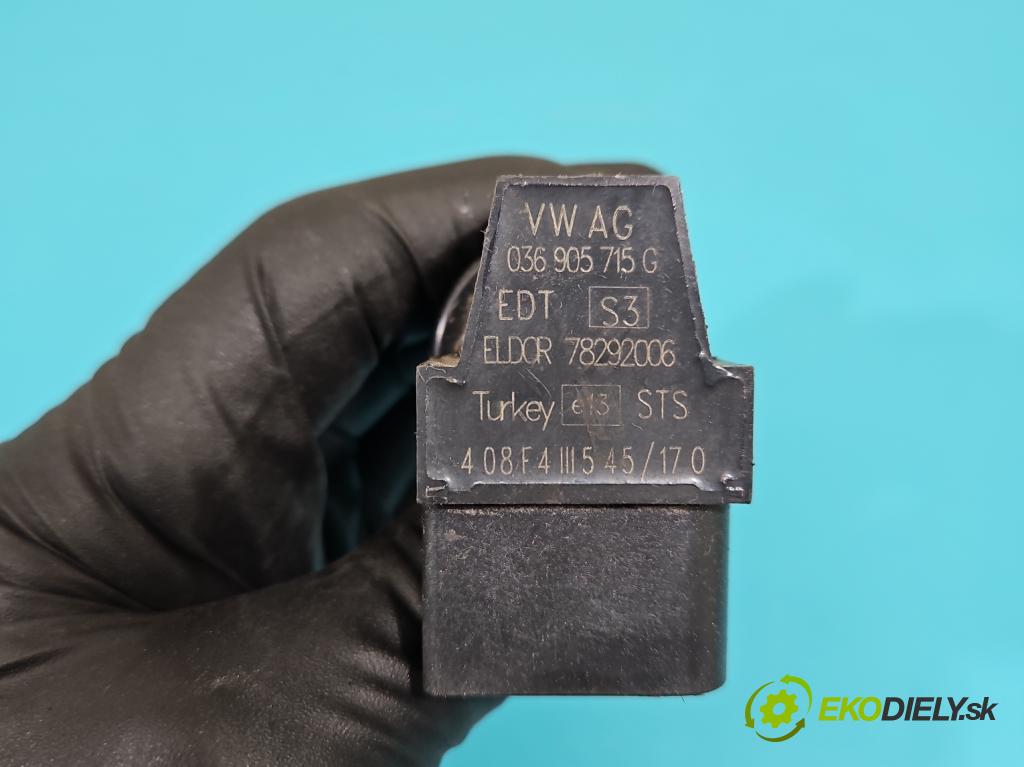 Vw Golf plus 1.4 TSI 140 HP automatic 103 kW 1390 cm3 5- cievka zapaľovacia 036905715G (Zapaľovacia cievka)