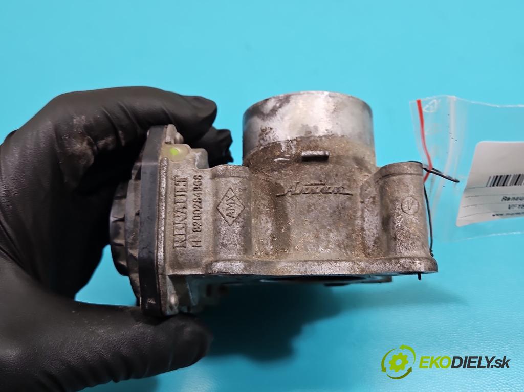 Renault Clio IV 2012-2020 1.1 16V 75 HP manual 55 kW 1149 cm3 5- klapka 8200568712 (Škrtiaca klapka)