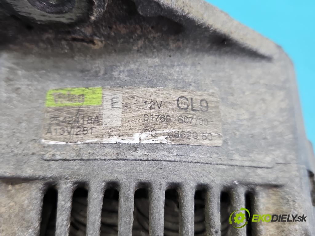 Citroen Jumper I 1994-2006 2,5.0 TD 107 HP manual 79 kW 2446 cm3 5- Alternator  (Alternátory)