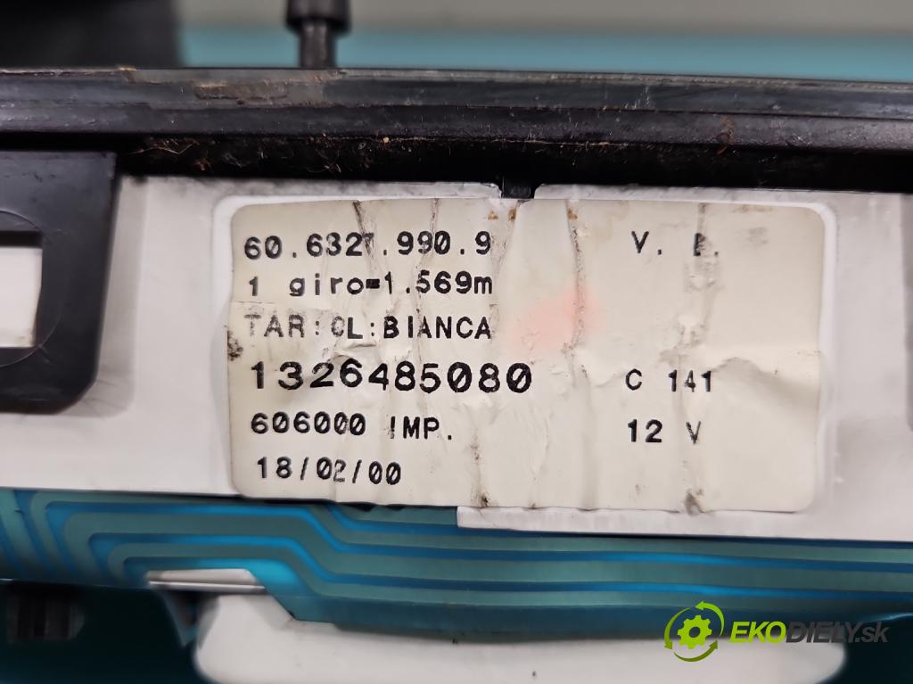 Citroen Jumper I 1994-2006 2,5.0 TD 107 HP manual 79 kW 2446 cm3 5- prístrojovka/ budíky 1326485080 (Prístrojová doska)