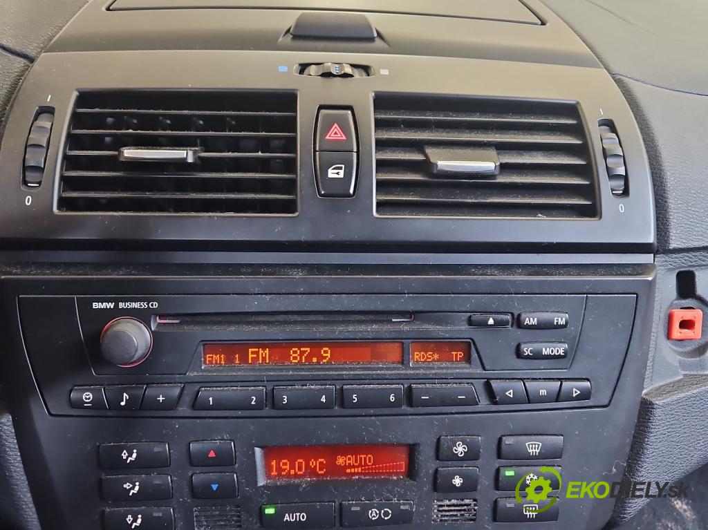 Bmw X3 E83 2003-2010 2.0d (M47): 150 HP manual 110 kW 1995 cm3 5- Radio originál 9146710-02