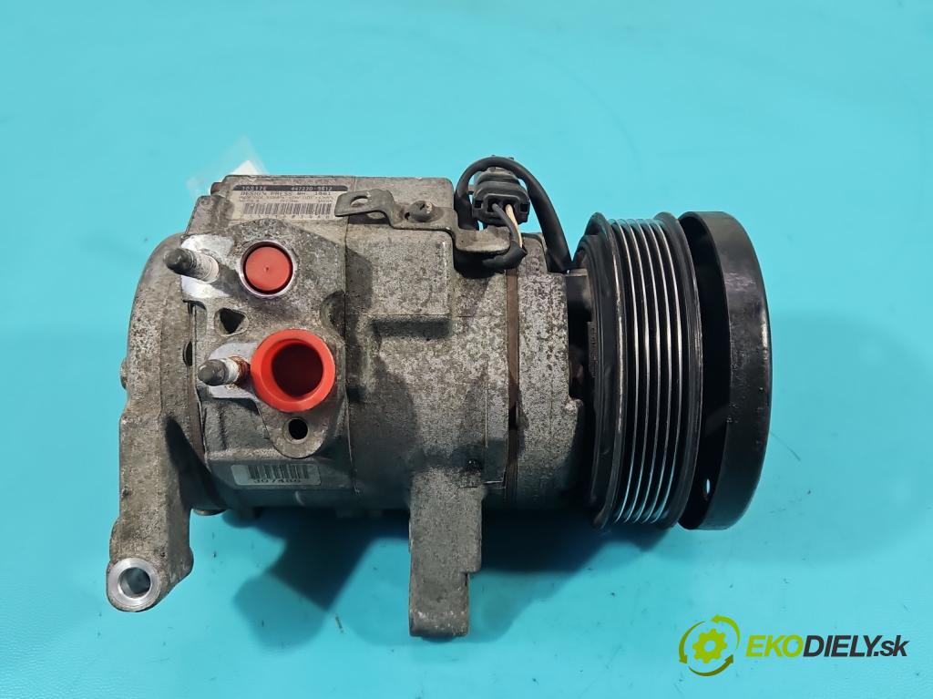 Jeep Grand cherokee WK 2004-2010 3.7 V6 211KM automatic 155 kW 3701 cm3 5- Kompresor: klimatizácie 447220-5612 (Kompresor klimatizácie)
