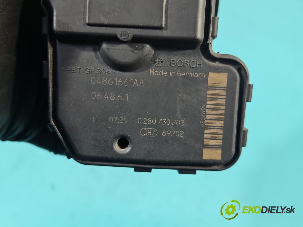 Jeep Grand cherokee WK 2004-2010 3.7 V6 211KM automatic 155 kW 3701 cm3 5- klapka 04861661AA (Škrtiaca klapka)