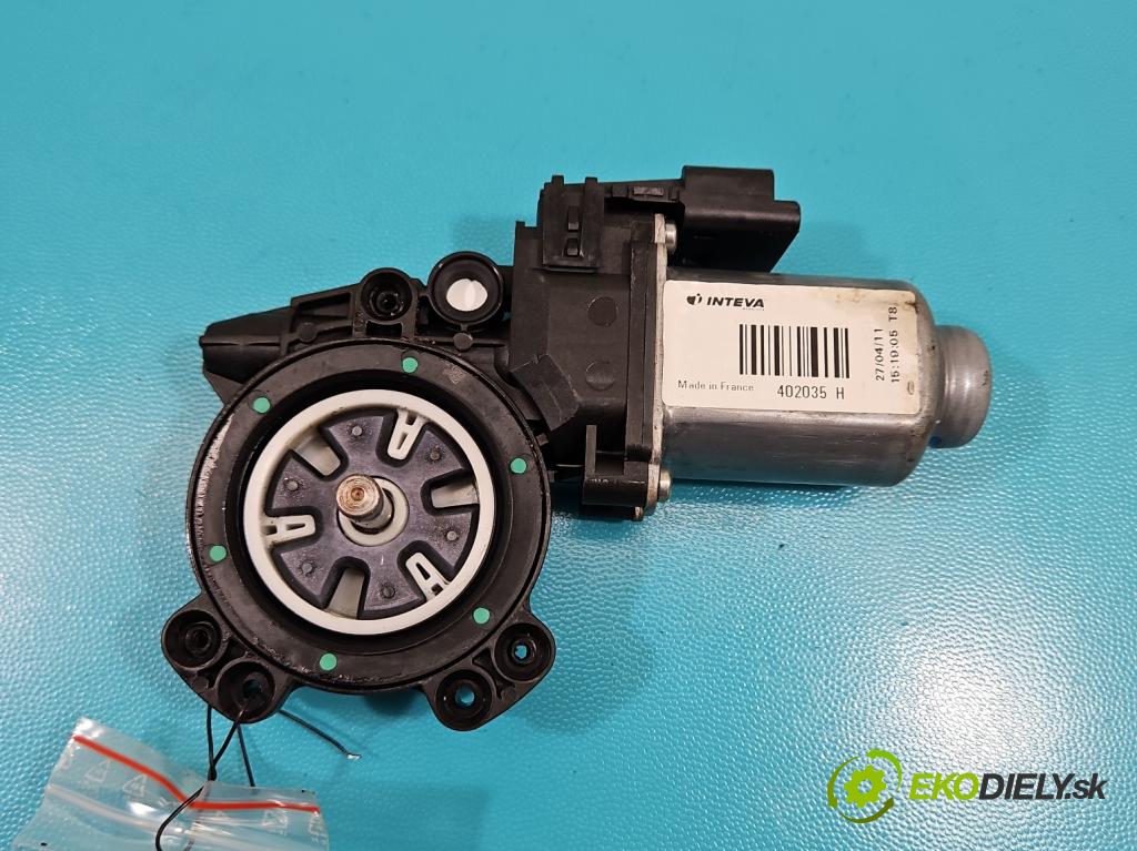 Nissan Qashqai I J10 2006-2013 2.0 16V 141 hp manual 104 kW 1997 cm3 5- mechanismus stahování přední levý 402035H