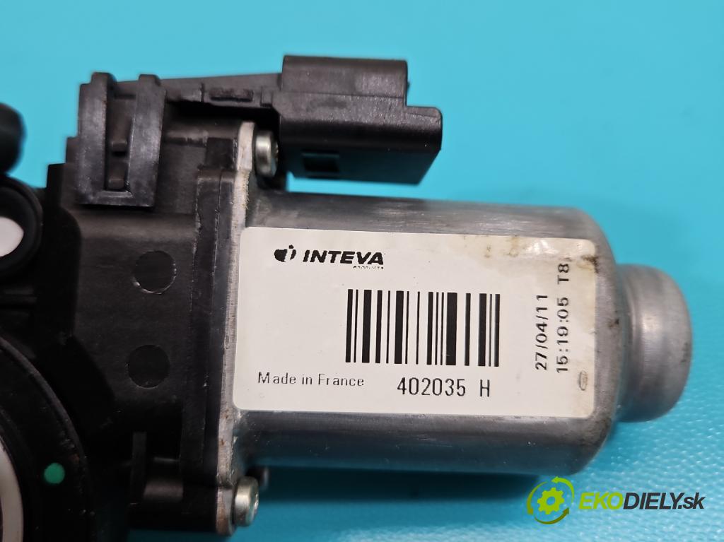 Nissan Qashqai I J10 2006-2013 2.0 16V 141 hp manual 104 kW 1997 cm3 5- mechanismus stahování přední levý 402035H
