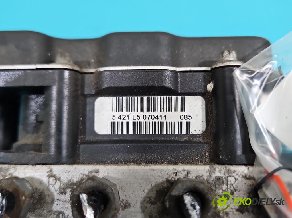 Nissan Qashqai I J10 2006-2013 2.0 16V 141 HP manual 104 kW 1997 cm3 5- čerpadlo abs 0265951743 (Pumpa ABS)