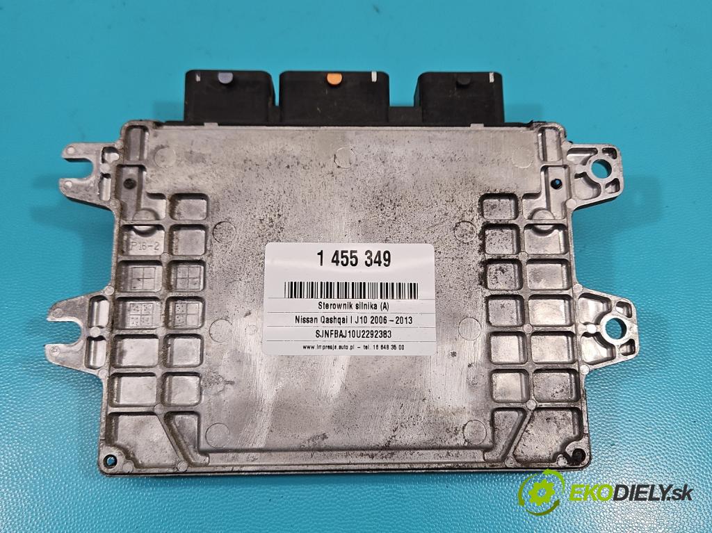 Nissan Qashqai I J10 2006-2013 2.0 16V 141 HP manual 104 kW 1997 cm3 5- riadiaca jednotka motora MEC951-030