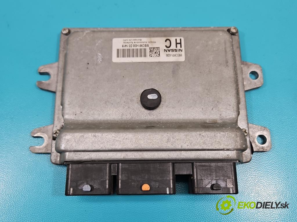 Nissan Qashqai I J10 2006-2013 2.0 16V 141 HP manual 104 kW 1997 cm3 5- riadiaca jednotka motora MEC951-030