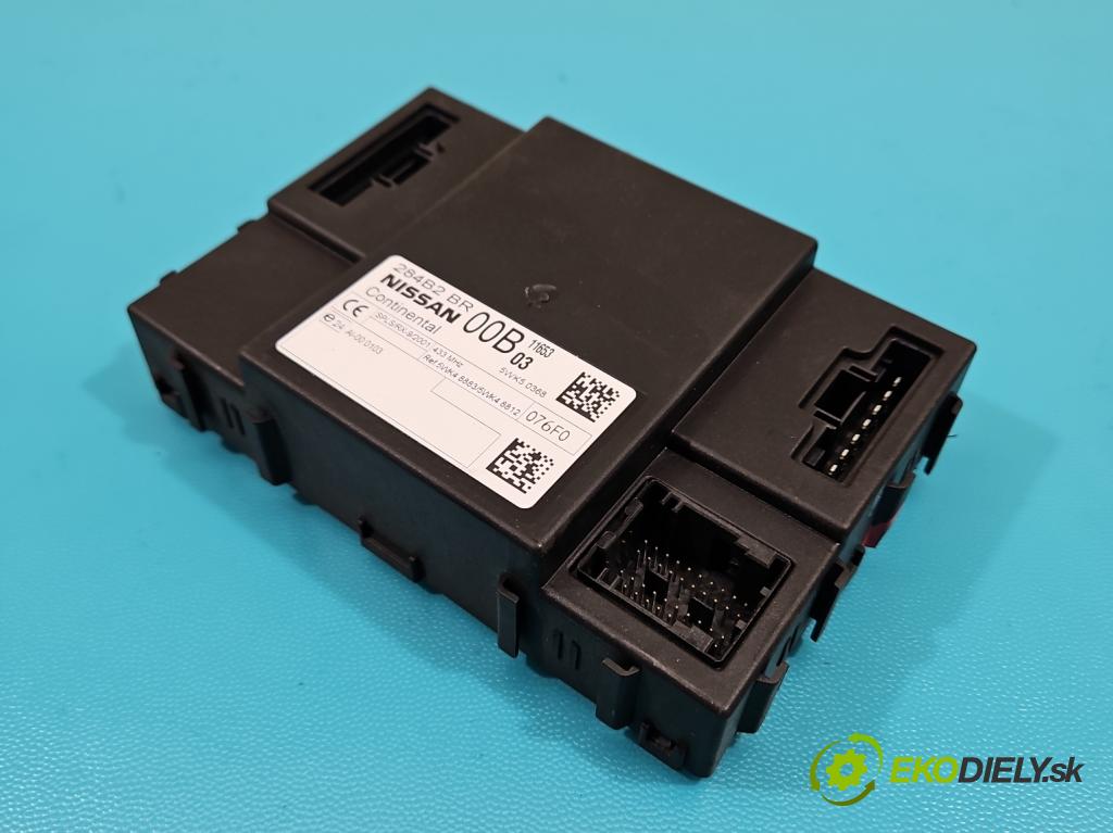 Nissan Qashqai I J10 2006-2013 2.0 16V 141 HP manual 104 kW 1997 cm3 5- riadiaca jednotka komfortu 284B2BR00B