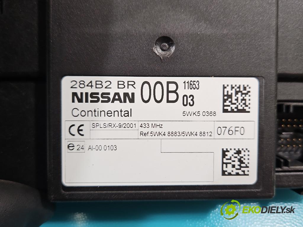 Nissan Qashqai I J10 2006-2013 2.0 16V 141 HP manual 104 kW 1997 cm3 5- riadiaca jednotka komfortu 284B2BR00B