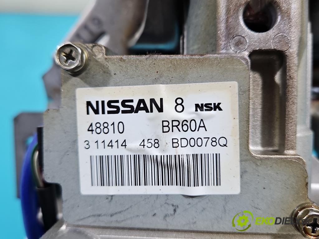 Nissan Qashqai I J10 2006-2013 2.0 16V 141 HP manual 104 kW 1997 cm3 5- čerpadlo posilovač 48810 BR60A (Servočerpadlo, pumpa riadenia)