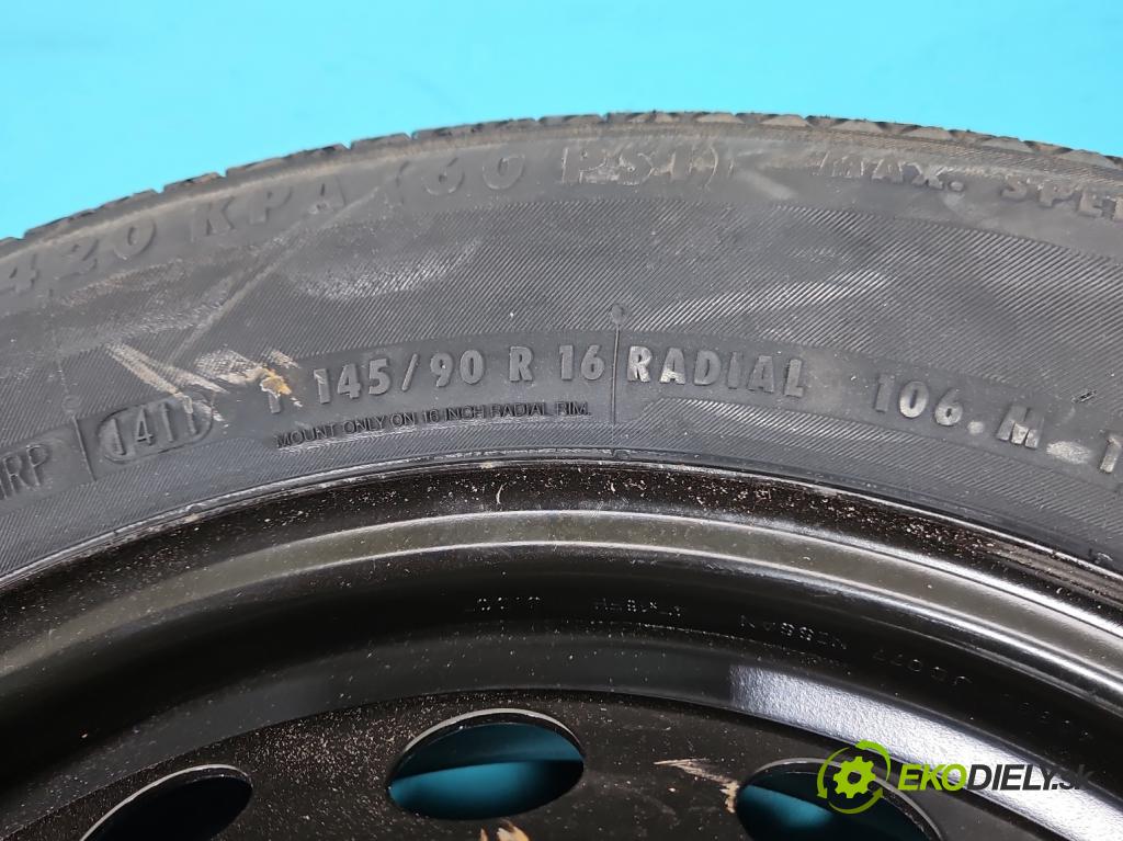 Nissan Qashqai I J10 2006-2013 2.0 16V 141 HP manual 104 kW 1997 cm3 5- koleso rezervne 16"