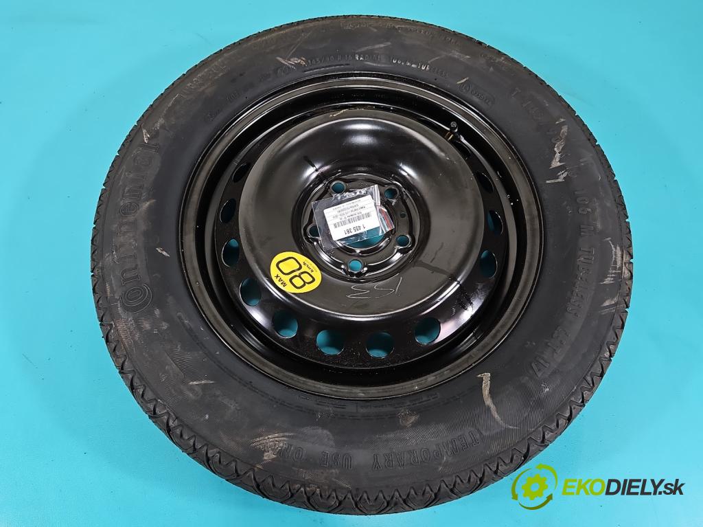 Nissan Qashqai I J10 2006-2013 2.0 16V 141 HP manual 104 kW 1997 cm3 5- koleso rezervne 16