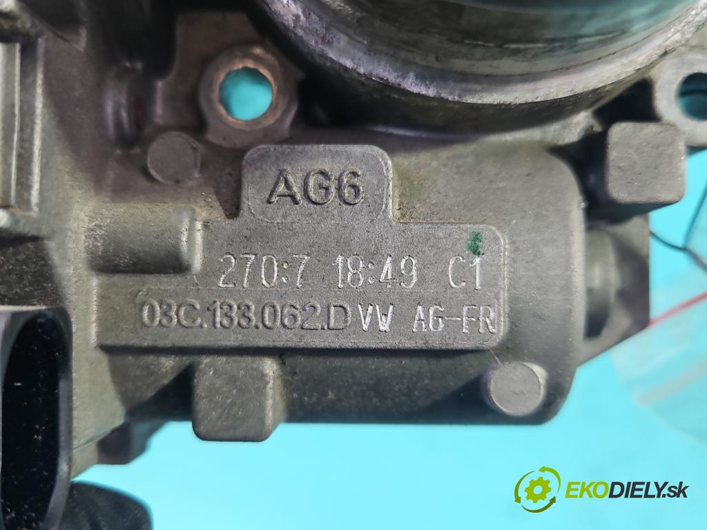 Vw Golf plus 1.4 TSI 140 HP automatic 103 kW 1390 cm3 5- klapka 03C133062D (Škrtiaca klapka)