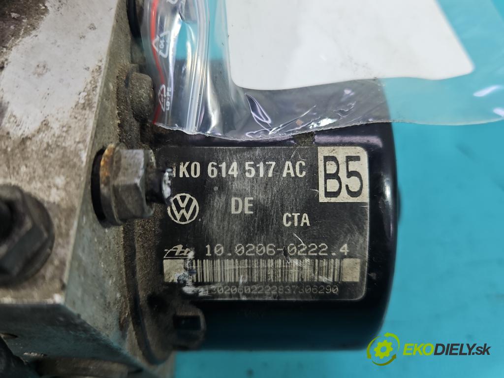 Vw Golf plus 1.4 TSI 140 HP automatic 103 kW 1390 cm3 5- čerpadlo abs 1K0614517AC (Pumpa ABS)