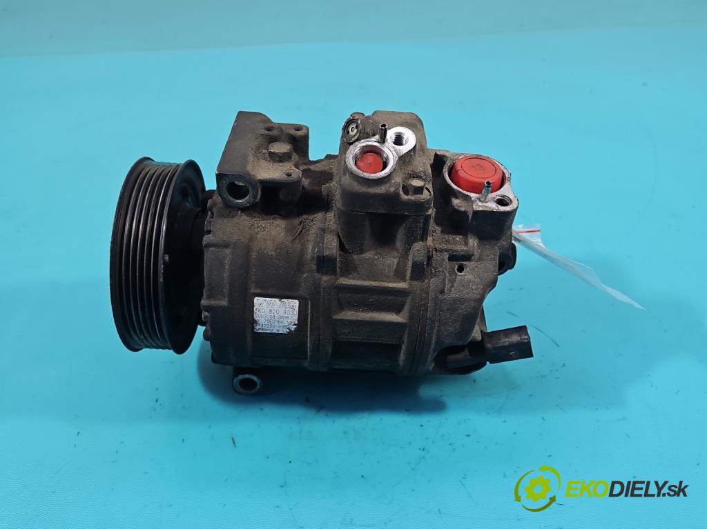 Vw Golf plus 1.4 TSI 140 HP automatic 103 kW 1390 cm3 5- Kompresor: klimatizácie 1K0820803J (Kompresor klimatizácie)