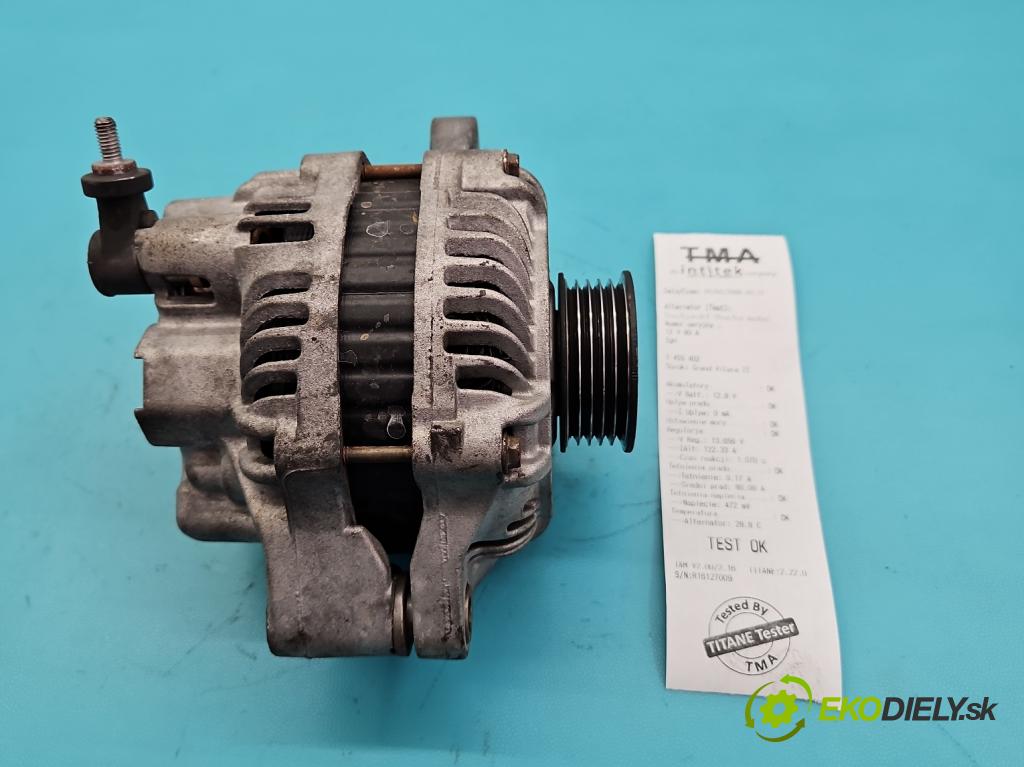 Suzuki Grand Vitara II 2005-2014 2.0 16V 140 HP manual 103 kW 1995 cm3 5- Alternator  (Alternátor)
