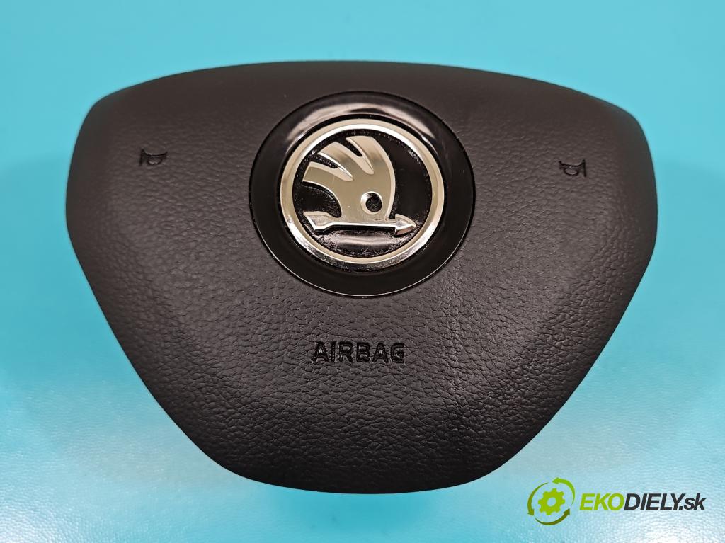 Skoda Octavia III 2013- 2.0 TSI 190 HP automatic 140 kW 1984 cm3 5- airbag vzduch: Řidiči: 6V0880201T (Airbag)