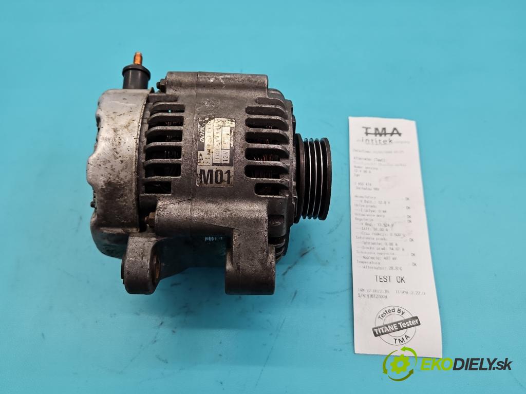 Daihatsu YRV 2000-2005 1.3 16V 87 HP manual 64 kW 1298 cm3 5- Alternator 27060-9740 (Alternátor)