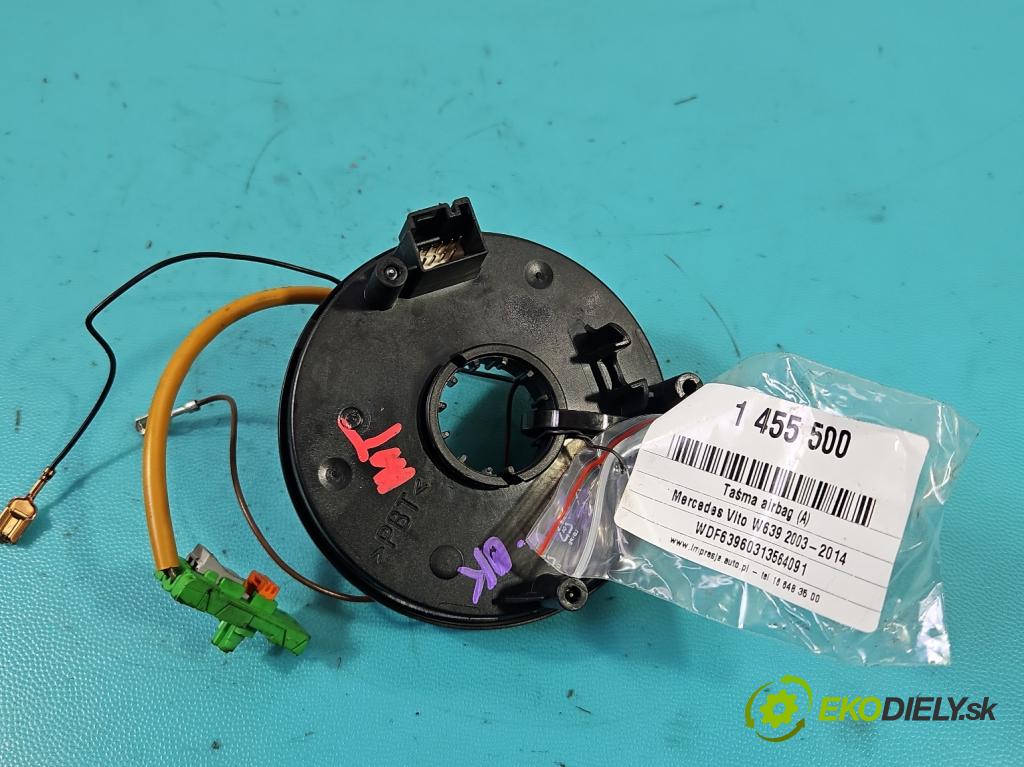 Mercedes Vito W639 2003-2014 2,2.0 CDI 95 HP manual 70 kW 2148 cm3 5- Páska: airbag A6394640618 (Airbag)