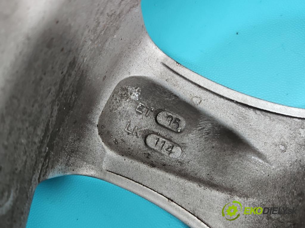 Nissan Qashqai I J10 2006-2013 2.0 16V 141 HP manual 104 kW 1997 cm3 5- Felga hliník: 16" komplet KBA48208