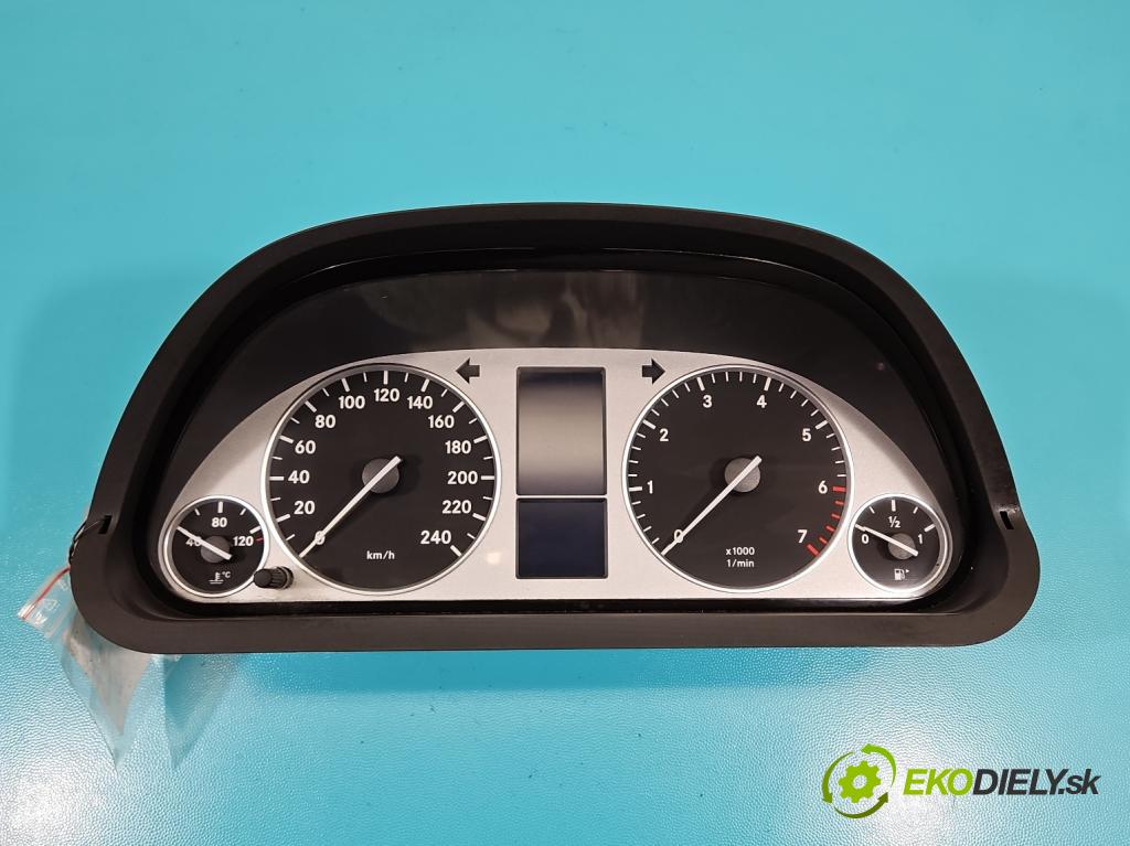 Mercedes B W245 2005-2011 1.7 16V 116 HP manual 85 kW 1699 cm3 5- prístrojovka/ budíky A1695403948 (Prístrojová doska)