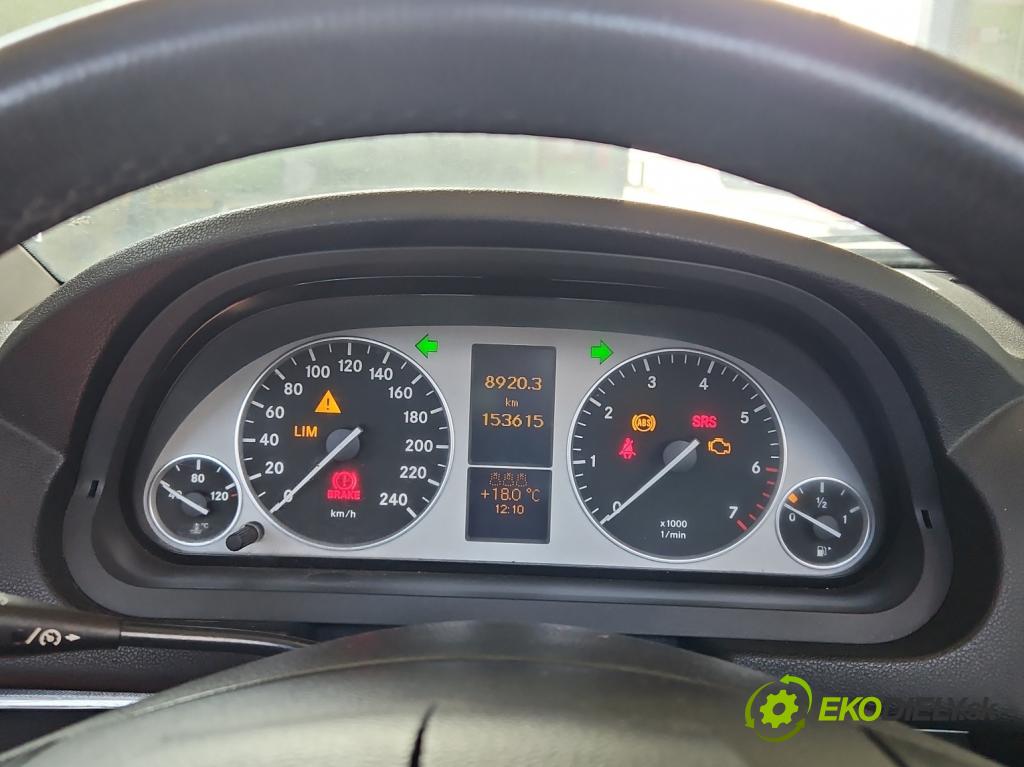 Mercedes B W245 2005-2011 1.7 16V 116 HP manual 85 kW 1699 cm3 5- prístrojovka/ budíky A1695403948 (Prístrojová doska)