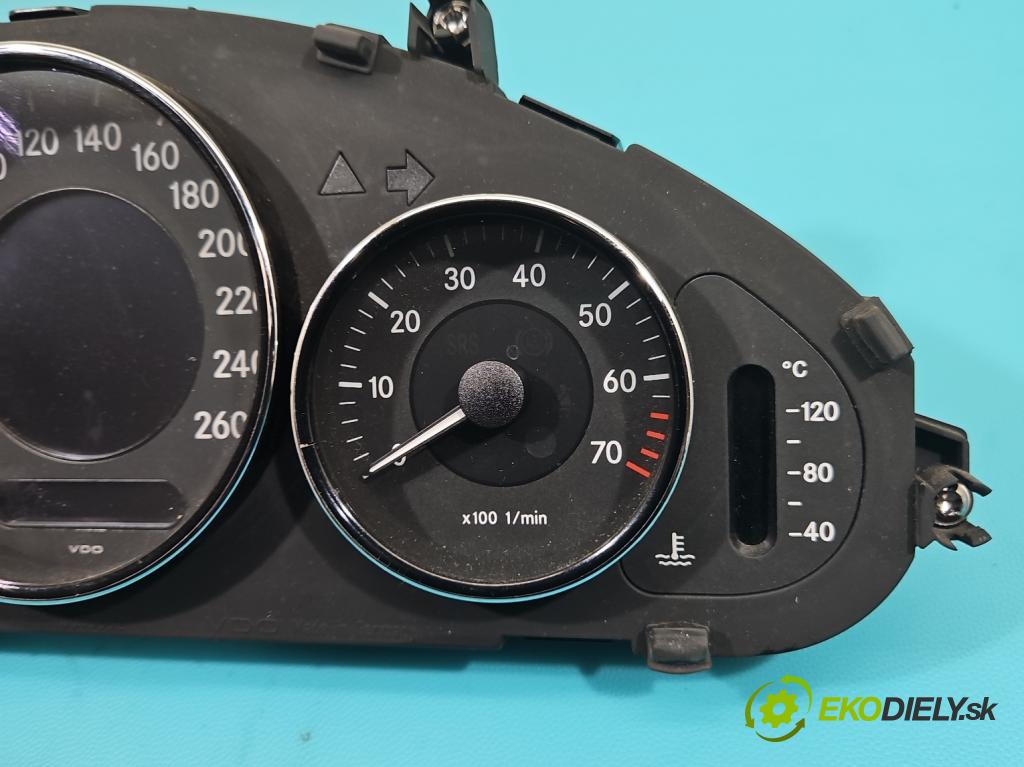 Mercedes CLS I C219 2004-2010 3.5 V6 (272964) 272 HP automatic 200 kW 3498 cm3 4- prístrojovka/ budíky A2195401311 (Prístrojová doska)