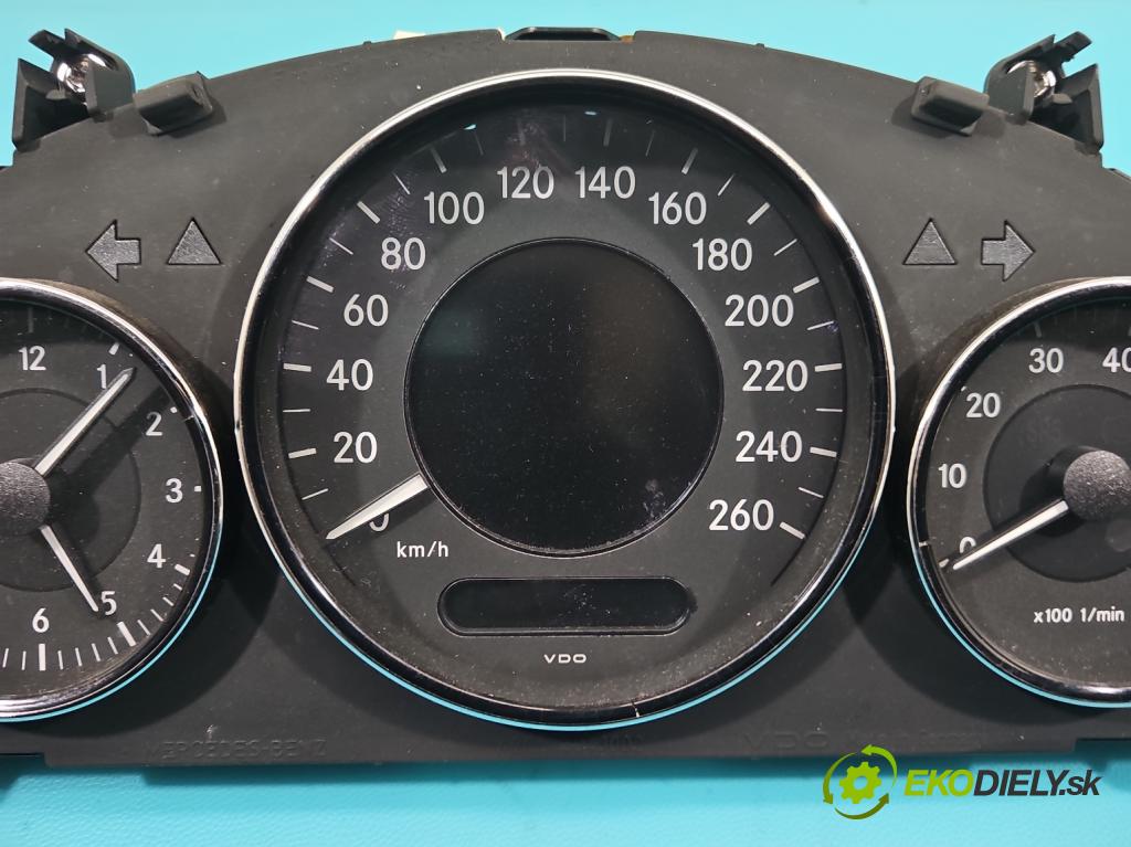 Mercedes CLS I C219 2004-2010 3.5 V6 (272964) 272 HP automatic 200 kW 3498 cm3 4- prístrojovka/ budíky A2195401311 (Prístrojová doska)