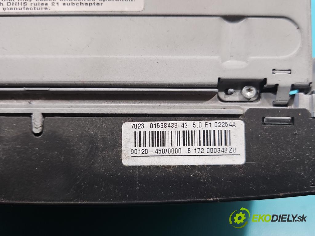 Mercedes CLS I C219 2004-2010 3.5 V6 272964 272 HP automatic 200 kW 3498 cm3 4- Radio originál A2118202197