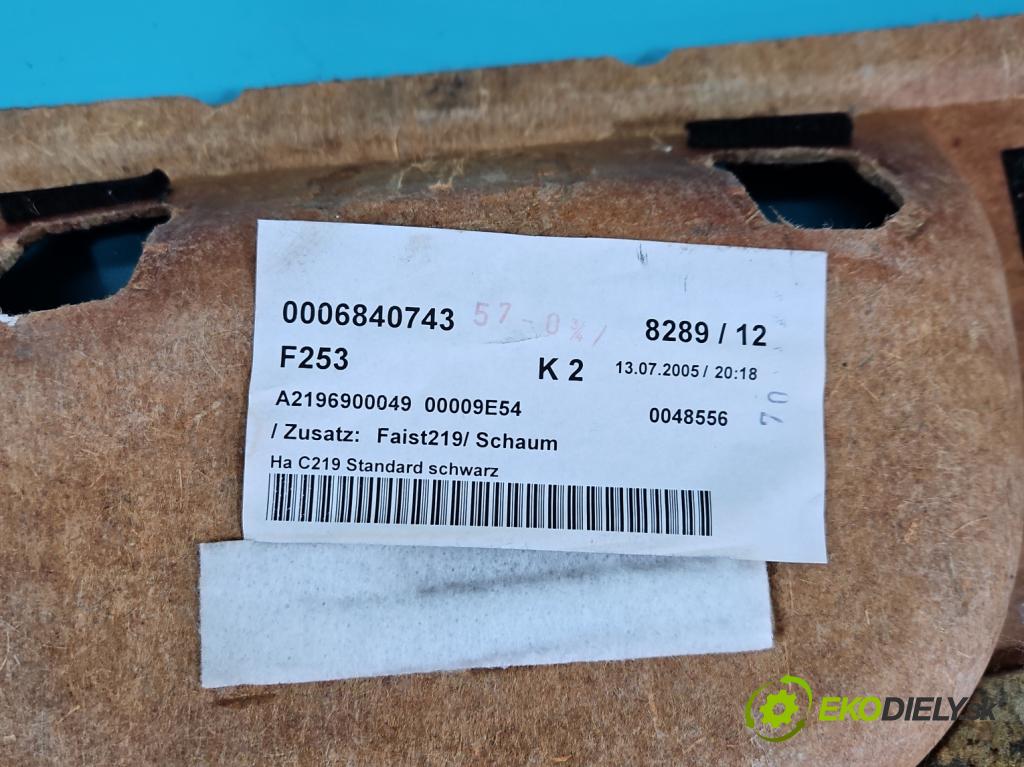 Mercedes CLS I C219 2004-2010 3.5 V6 (272964) 272 hp automatic 200 kW 3498 cm3 4- pláto zadní A2196900049 (Plata kufrů)