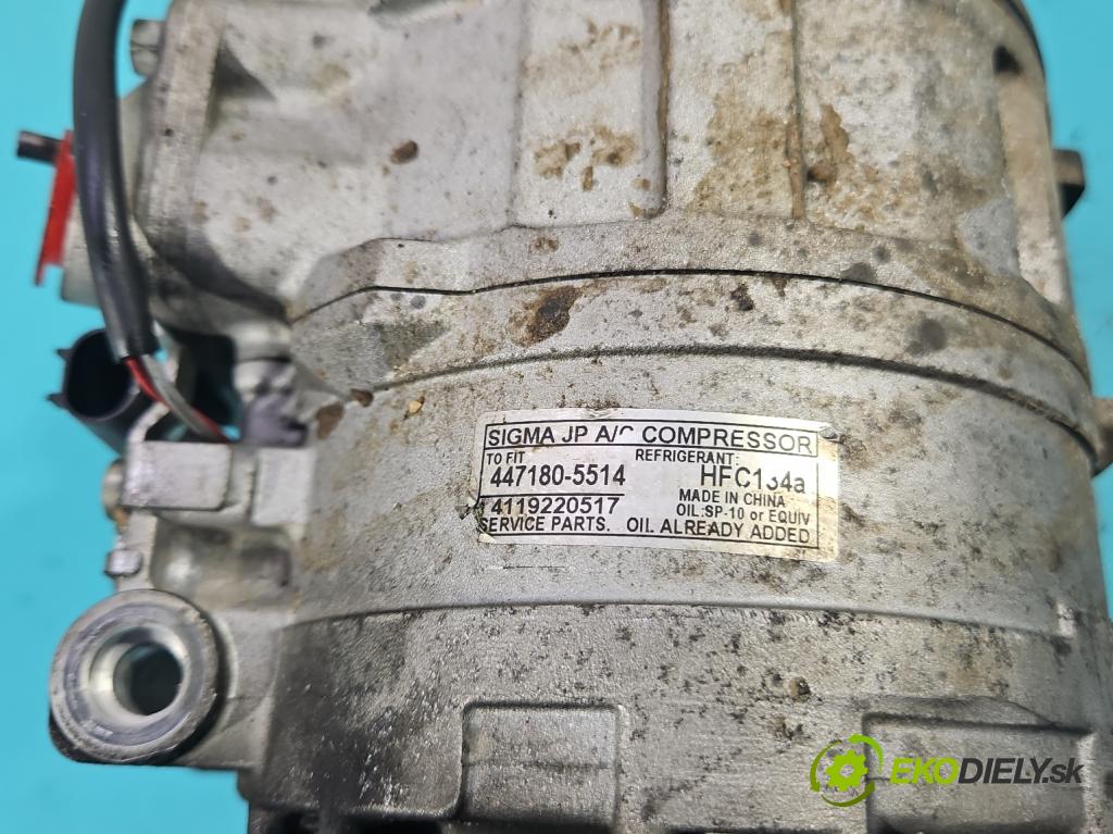 Mercedes ML W164 2005-2011 3.0 cdi (642940) 224 hp automatic 165 kW 2987 cm3 5- Kompresor: klíma 447180-5514 (Kompresory)