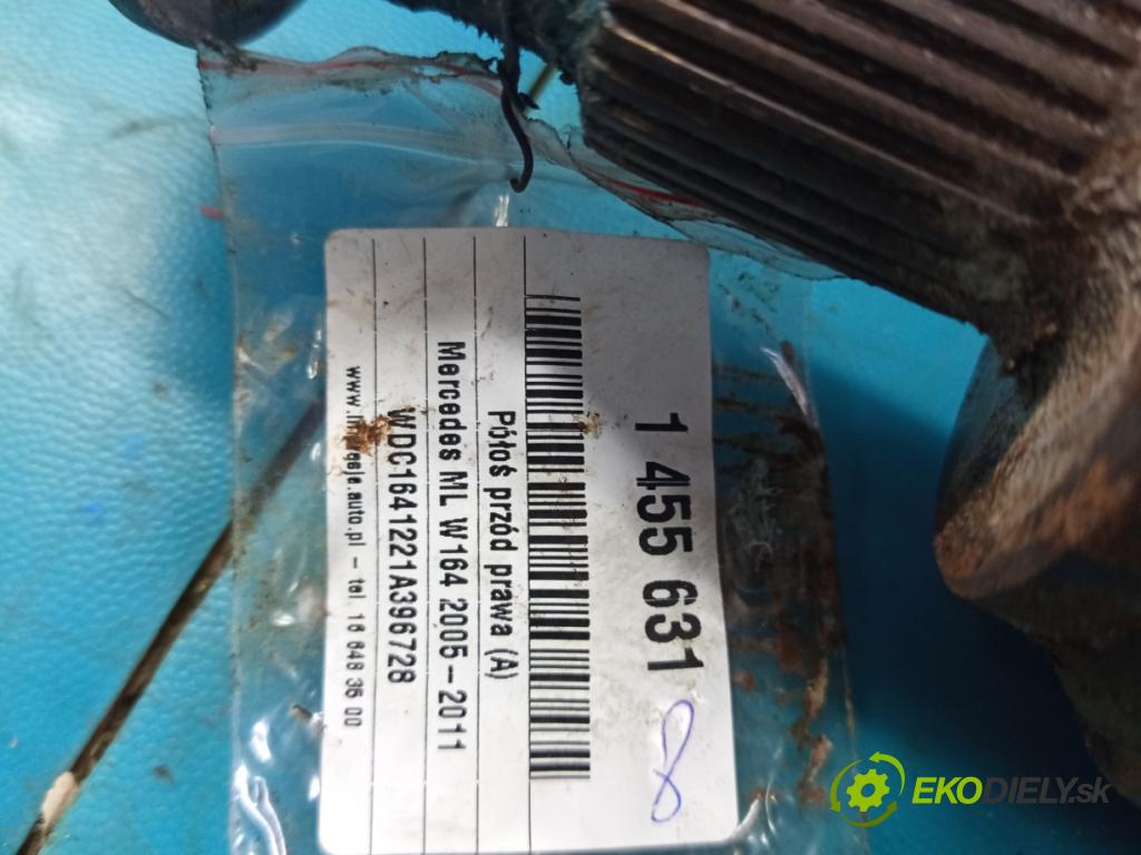 Mercedes ML W164 2005-2011 3.0 cdi 642940 224hp automatic 165 kW 2987 cm3 5- poloos predné pravé A1643302401