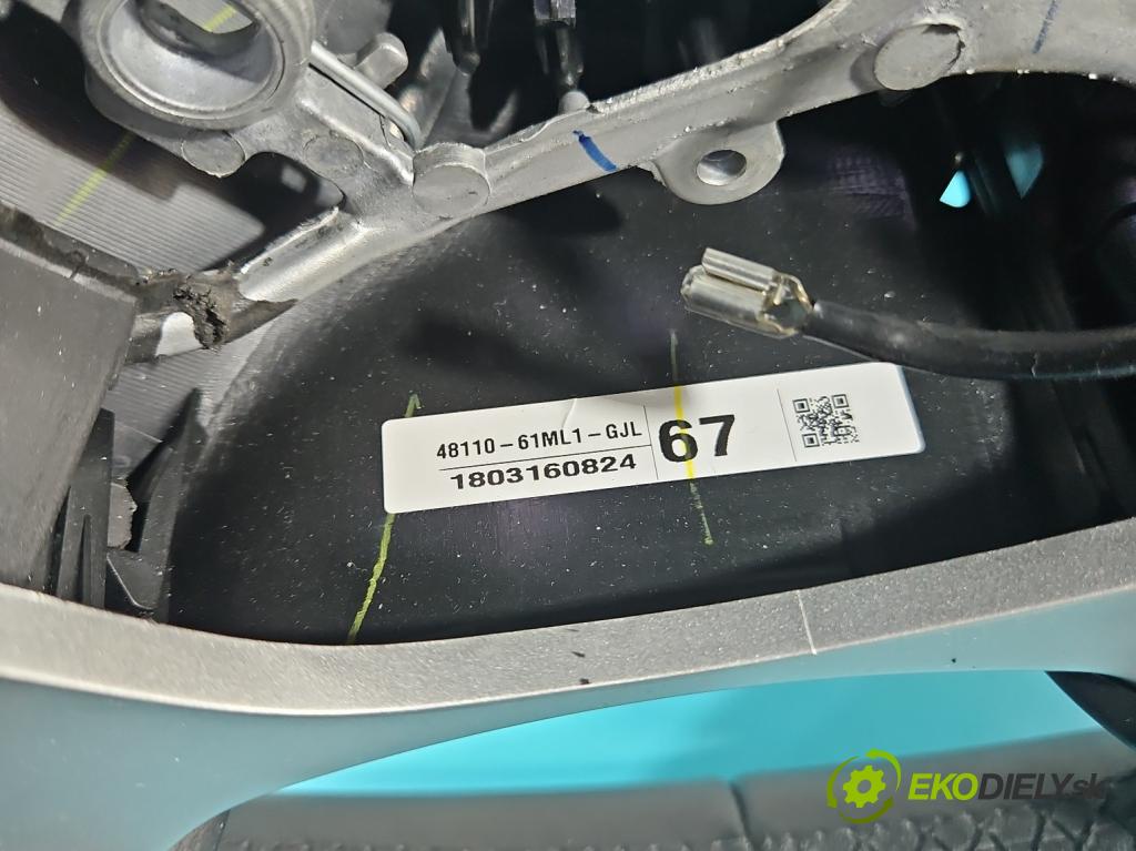 Suzuki SX4 S-Cross 2013-2021 1.4 T 140 HP automatic 103 kW 1373 cm3 5- volant 48110-61ML1-GJL (Volant)