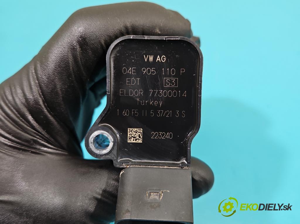 Seat Ibiza V KJ 2017- 1.0 TSI 95 HP manual 70 kW 999 cm3 5- cievka zapaľovacia 04E905110P (Zapaľovacia cievka)