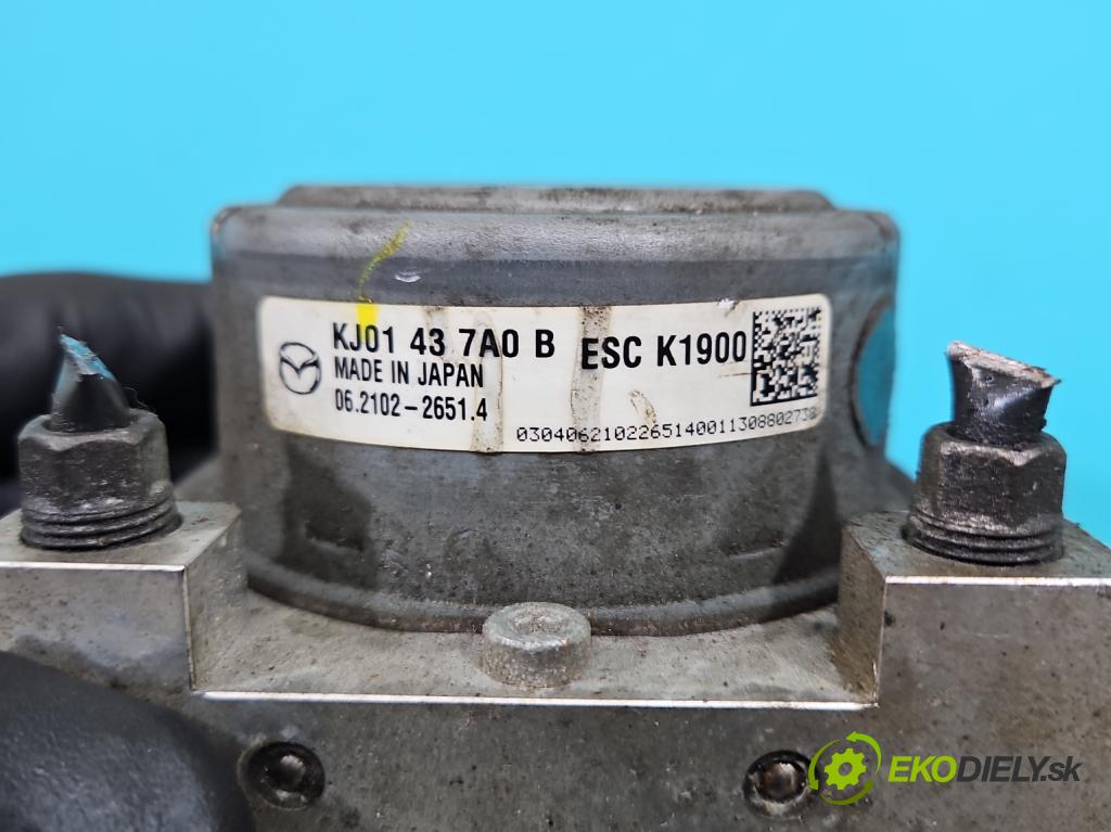 Mazda CX-5 I 2012-2017 2.2d 150 HP automatic 110 kW 2199 cm3 5- čerpadlo abs KJ01437A0B (Pumpa ABS)