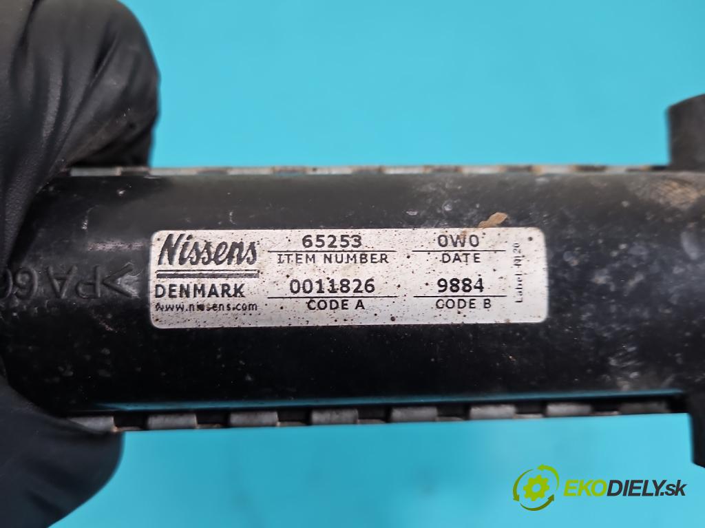 Vw Passat B4 1993-1997 1.9 tdi 110 hp manual 81 kW 1896 cm3 5- Chladič vody  (Chladiče vody)