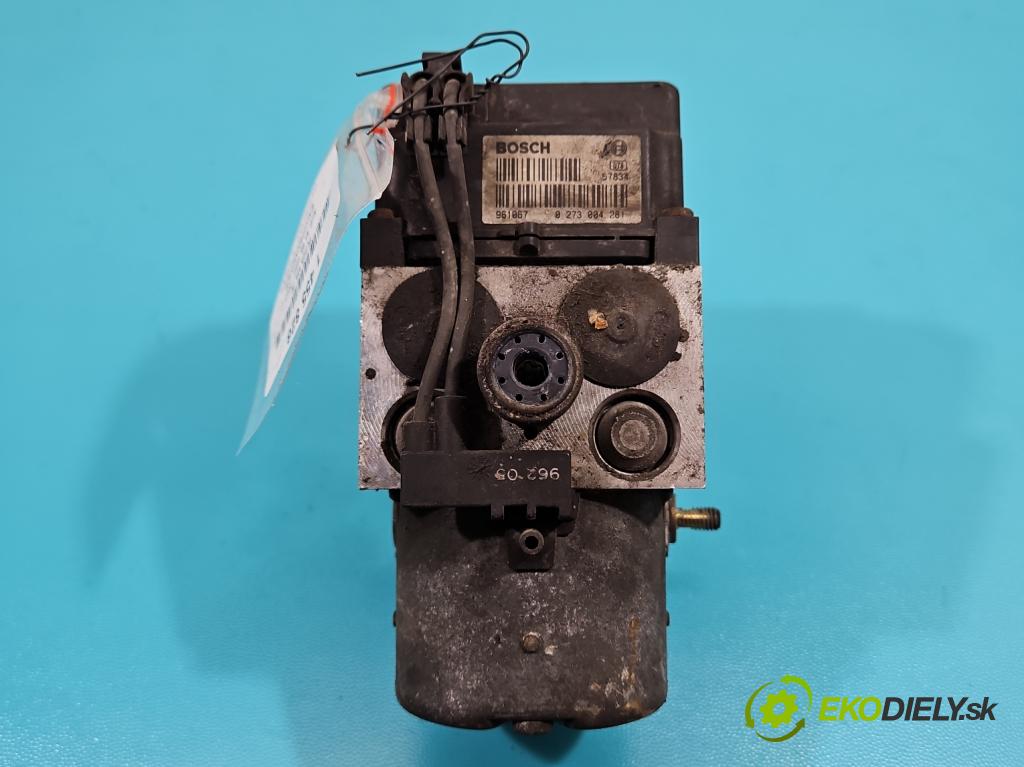 Audi A4 B5 1994-2001 1.9 tdi 90 HP manual 66 kW 1896 cm3 4- čerpadlo abs 0273004281 (Pumpa ABS)