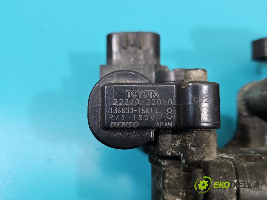 Toyota Corolla E12 2001-2009 1.6 vvti 110 HP manual 81 kW 1598 cm3 5- klapka 22210-0D090 (Škrtiaca klapka)