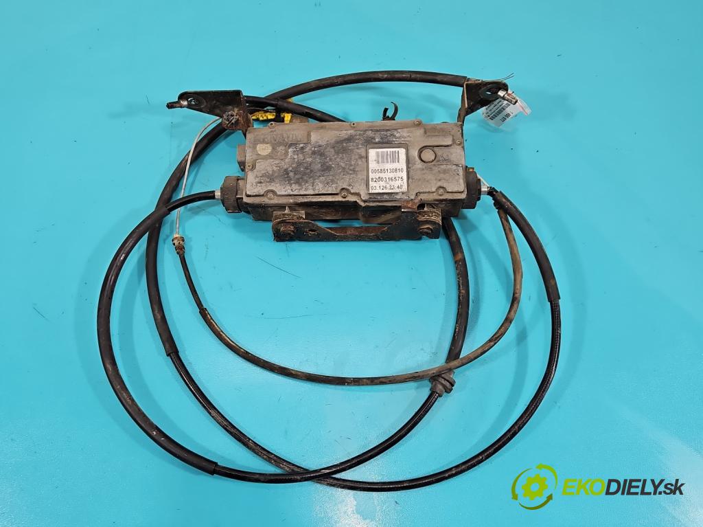 Renault Espace IV 2003-2014 1.9 dci 120 hp manual 88 kW 1870 cm3 5- brzda manuál: elektrický: 8200316575 (Ruční brzdy)