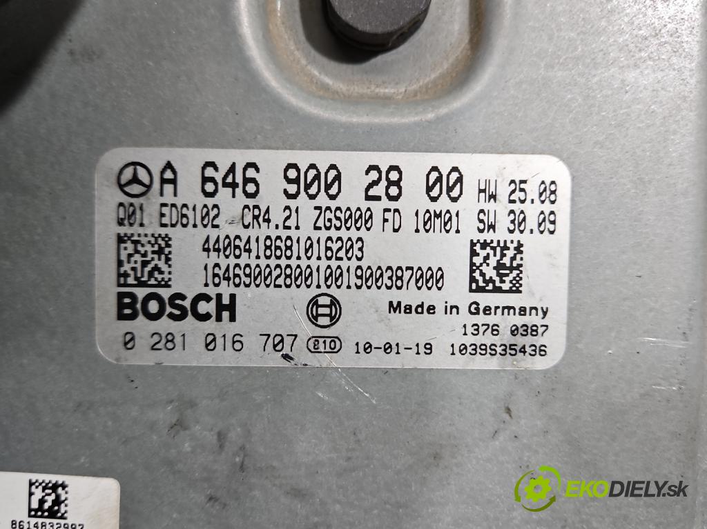 Mercedes Vito W639 2003-2014 2,2.0 CDI 95 HP manual 70 kW 2148 cm3 5- riadiaca jednotka motora A6469002800