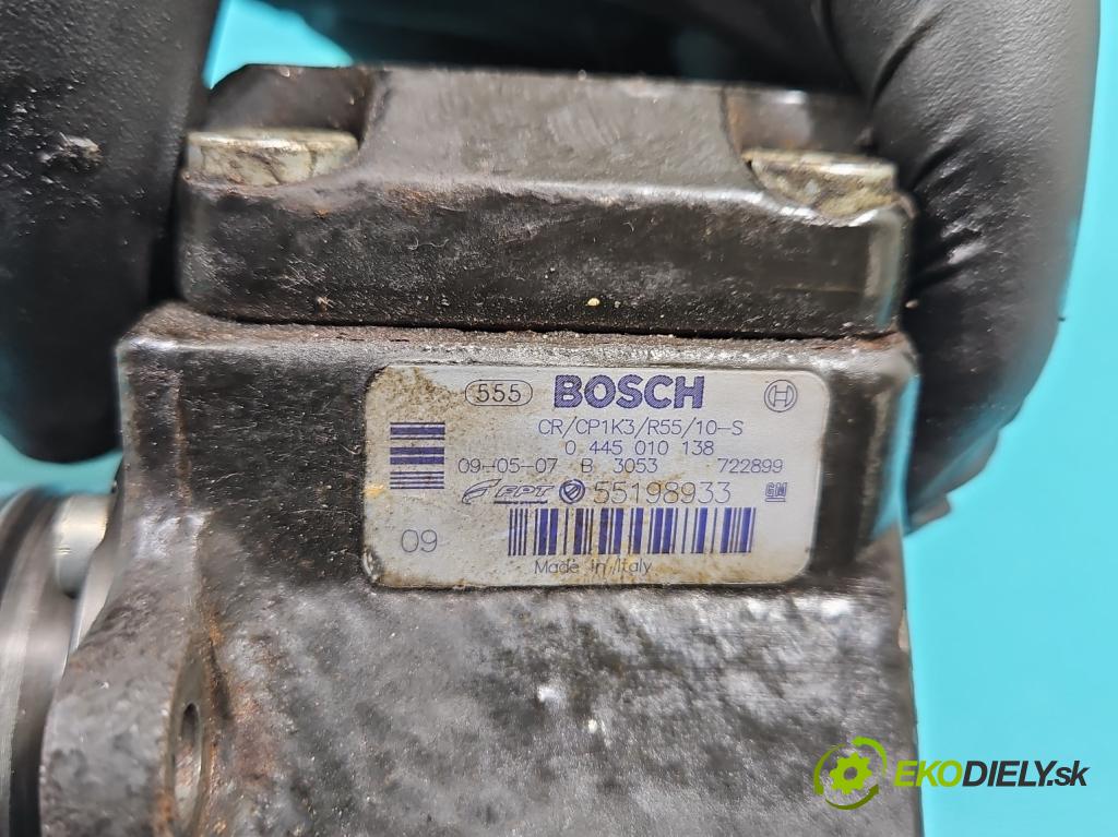 Fiat Punto II 1999-2010 1.2 jtd 69KM manual 51 kW 1242 cm3 5- čerpadlo vstrekovacia 0445010138 (Vstrekovacie čerpadlo)