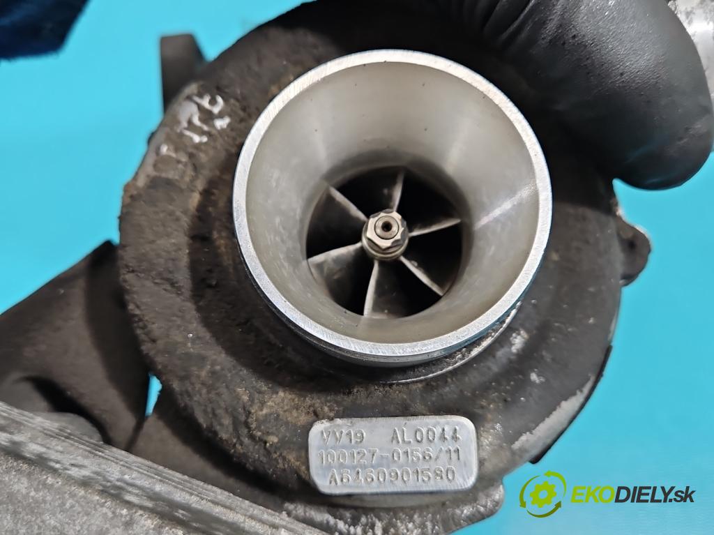 Mercedes Vito W639 2003-2014 2,2.0 CDI 95 hp manual 70 kW 2148 cm3 5- Turbodmychadlo A6460901580 (Turbodúchadla (kompletní))
